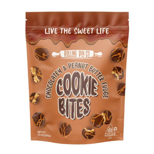 Chocolatey & Peanut Butter Fudge Cookie Bites (20 oz)